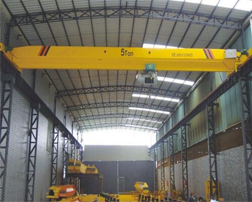 5 Tona Jednodušni nadzemni kran sa električnim dizalom.jpg 5 Ton Single Girder Overhead Crane with Electric Hoist.jpg
