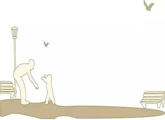 Odrastao si sa ocem, Postao je stariji sa tobom You grew up with father, He grew older with you.jpg