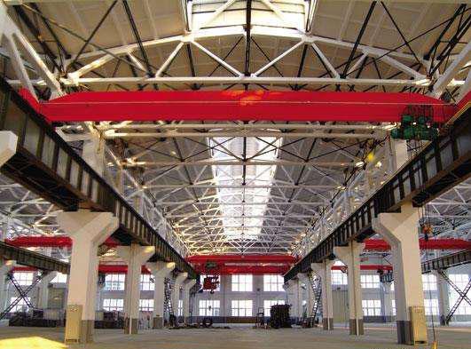 Lowhead Soba Jedan nosač za nadzemni kran za štednju troškova izgradnje.jpg Lowhead Room Single Girder Overhead Crane for Saving Construction Cost.jpg