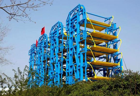 Vertikalni sistem za parkiranje automobila